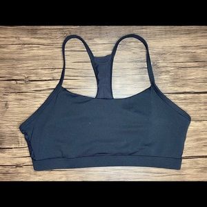Black Fabletics Sports Bra